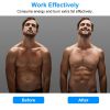 Muscle Stimulator Abdominal Toning Belt ABS Training Fitness Equipment Waist Trimmer Belt Muscle Toner with 6 Modes 18 Intensity Levels for Men Woman