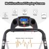FYC Folding Treadmills for Home, Foldable Electric Treadmill with LCD display