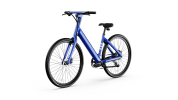 bikeEB60 LyteCycle Minimalist Fitness Step-through e-Bike w/ up to 62 miles Max Operating Range and 20 MPH Max Speed - Bolt Blue