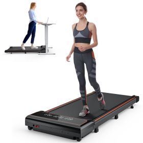 Walking Pad Treadmill – Compact & Portable Walking Pad, Quiet Operation, Adjustable Speed Settings, User-Friendly Controls (Color: as Pic)