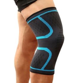 1PC Fitness Running Knee Sleeve for Basketball Volleyball Cycling (Type: Style A, Color: BLACK)