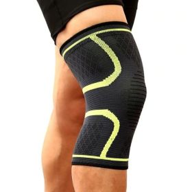 1PC Fitness Running Knee Sleeve for Basketball Volleyball Cycling (Type: Style B, Color: BLACK)